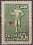Finland 1943 Coat Of Arms 50 + 5 MK Green Scott B54